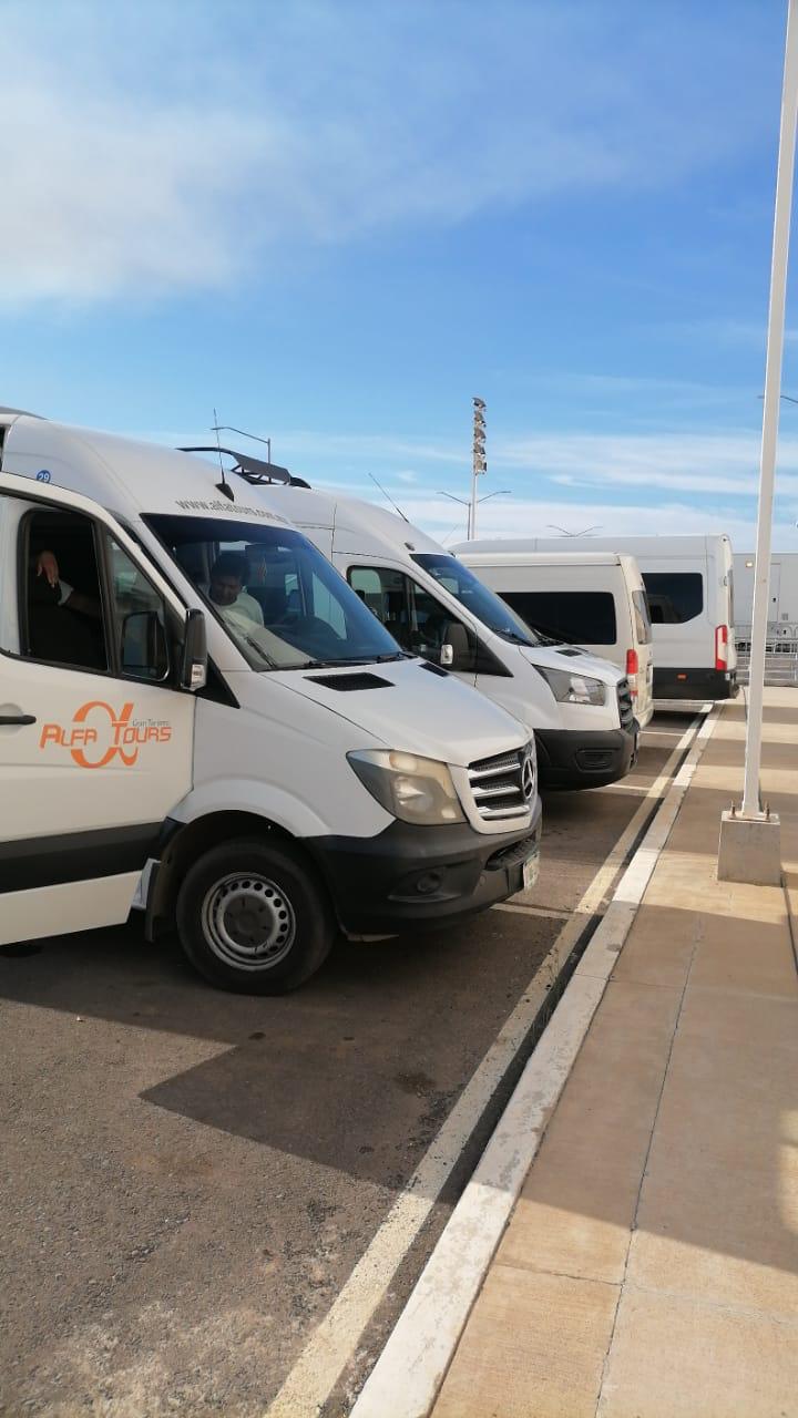 Unidades Alfa Tours para logística de eventos