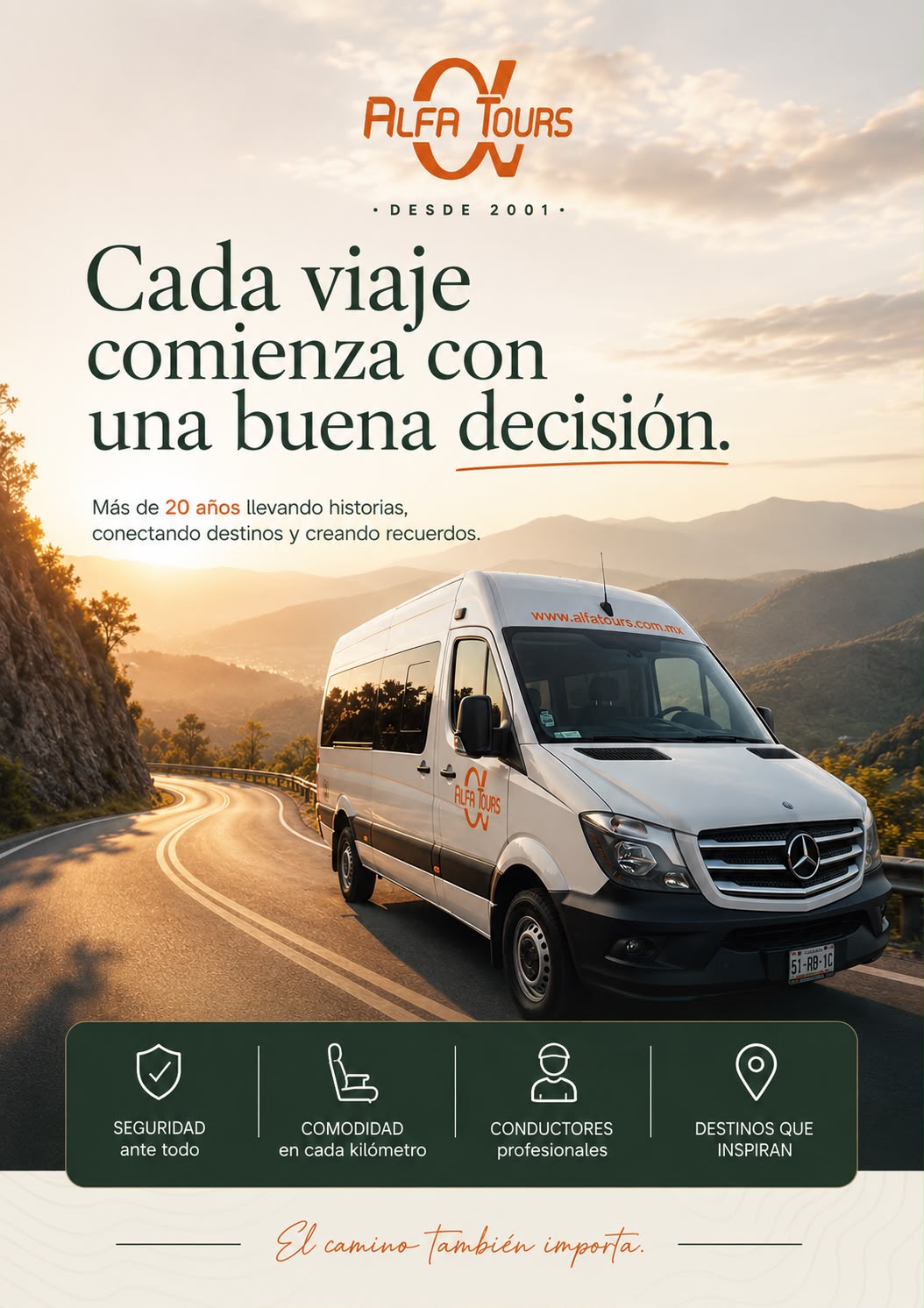 Alfa Tours — Cada viaje comienza con una buena decisión